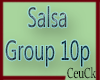 ₢ Salsa group 10p