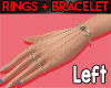 *LK* Rings + Bracelet