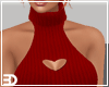 Red Heart Sweater Skirt