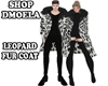 DM.CP Leopard Fur Coat M