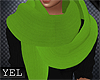 [Yel]Bettina scarf green