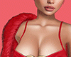 ADD Jacket Fur Red