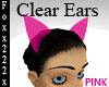 !Transparent Pink Ears
