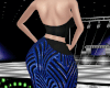 Blue dress fashion