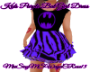 ~Purple Bat Girl Dress~
