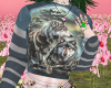 weird wolf girl shirt