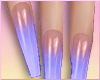 Violet Ombre Nails