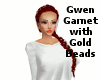 Gwen - Garnet w Gold Bds