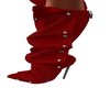 slouch boot red