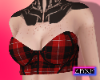 Emmy Corset Plaid