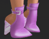 purple boots