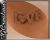 {TG} LOVE*M*Neck Tattoo