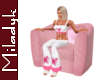 MLK Cab BR Chair Pink