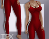 XBM-B184 Catsuit Red