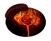 fire rose float