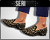 S:. Leopard Slippers