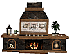Backyard Patio Fireplace