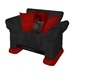 Black&red Lounge chair