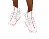 Peach & White Sneakers