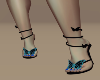 Topaz Butterfly Sandals