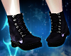 ☾ Purple Boots