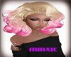 Pink and Blond curly