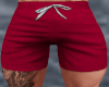 AK Red Swim Shorts