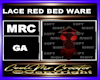 LACE RED BED WARE