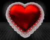 valentine heart rug