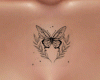 tattoo chest butterfly