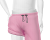 BRET PINK LIFTED SHORTS