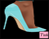 teal shoes