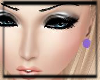 Pearl Earrings - Purple