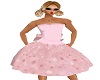 Kids Pink Satin Dress