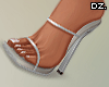 Afrodite Silver Sandals!
