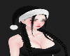 !GothMas Hat Blk Hair