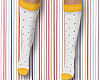 lazy. yellow/dot. socks