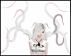 Pink&White Tendril Wings