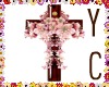 {YC}Cross&FlowersSticker