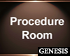 GD Procedure Room Sign