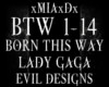 [M]BORN THIS WAY