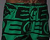 APE Green Sweat Pants
