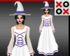 White & Purple Witch