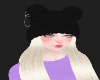 !Blk Bear Hat & Hair