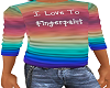 Ranbow FingerPaint Tee