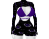 Purple Eye Short Dress