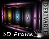 3D 3 Panel Box Frame