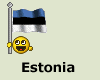 Estonian flag smiley