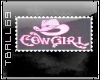 Cowgirl  stamp