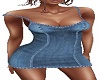 DEMIN MINI DRESS SEXY